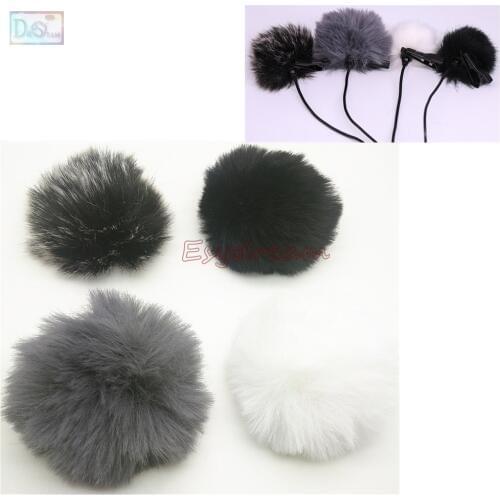 0.5cm 5mm Outdoor Furry Cover Windscreen Windshield for BOYA BY-GM10 BY-LM20 Deadcat Wind Shield Microphone