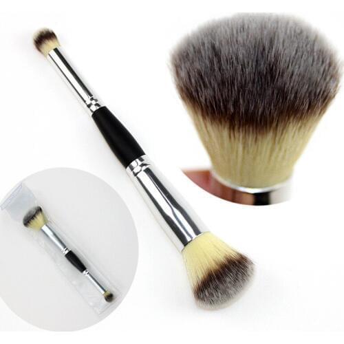 1pc Double Head Foundation Brush Powder Shadow Cosmetic Makeup Brushes High-grade Eyeshadow Makeup Brush