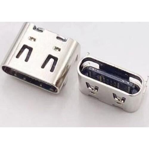 50pcs Micro USB Charging Port Plug Power Connector Type-C Charger Socket for PlayStation 5 Dualshock Wireless PS5 Console