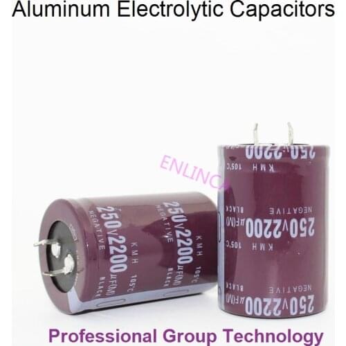 9pcs AT888 Good quality 250v2200uf Radial DIP Aluminum Electrolytic Capacitors 250v 2200uf Tolerance 20% size 35x50MM 20