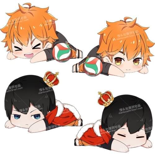 Anime Haikyuu Plush Figure Double Sided Stuffed Plush Toy Hinata Syouyou Kageyama Tobio Sofa Cushion Pillow Prop
