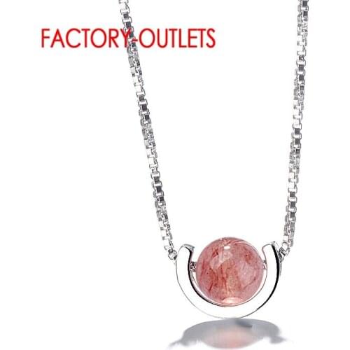 Shinning Moonlight Stone Pendant Necklace For Women Girls Genuine 925 Sterling Silver Luxury Wedding Fine Statement Jewelry