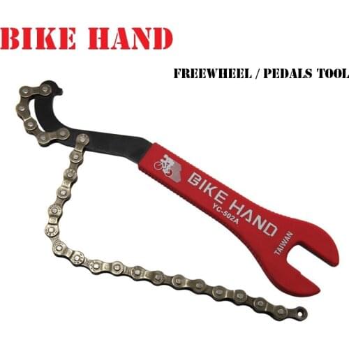 Bike Hand Bicycle Repair Tool Bike Freewheel Remove Installation Tools 15mm 16mm Pedal Wrench Spanner Cassette Flywheel Tool