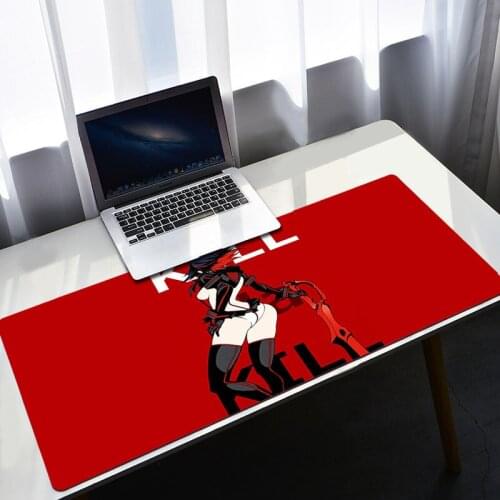 Kill A Kill Mousepad Gamer Mouse Mats Xxl Mause Pad Computer Mouse Pad Anime Deskpad Deskmat Pc Gaming Accessories Rubber Mat