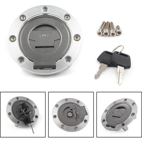 Motorcycle Fuel Gas Cap Tank Cover 2 Keys For Yamaha YZF R1 R6 YZF 600 750 XJR1200 XJR400 TDM850 TDM900 TRX850 FJ1200