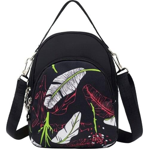 Summer New Fashion Single Shoulder Crossbody Bag Multi Function Womens Slanting Small Cloth Bag Mobile Phone Mummy Handbag