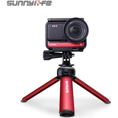 Sunnylife Multifunctional Aluminum Alloy Tripod Monopod For OSMO Series/Gopro/insta360/Fimi Palm/Mobile Phone/Camera Accessories