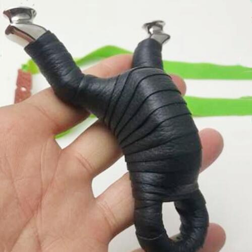 MRTNAN solid titanium steel recurve slingshot with flat rubber band outdoor sling shooting hunting slingshot 2019 new