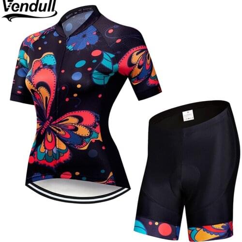 2022 New 2022 Pro Women Cycling Set MTB Bike Clothing Women Racing Bicycle Clothes Ropa Ciclismo Cycling Wear Team Cycling Jers
