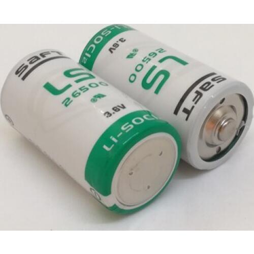 2pcs/lot New Genuine SAFT LS26500 26500 C 3.6V 8000MAH Lithium Battery Non-rechargeable (LS26500) PLC Batteries