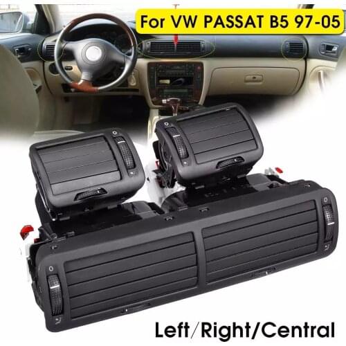 Front Dashboard Left Right Central Air Condition Outlet Air Vent Outlet A/C Heater For Passat B5 1997-2005 3B0819728