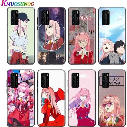 Silicone Cover Darling in the FranXX For P Smart S Z Mate 40 30 20 10 Plus PRO Plus Lite 2018 2019 2020 Soft Phone Case