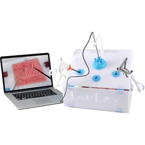 Laparoscopy Simulator Training Instrument Module Needle Holder Scissors Separation Forceps Hole Groove Grippers