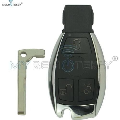 Smart key 3 button BGA E class C class Sl class CL class 434Mhz for Mercedes remtekey