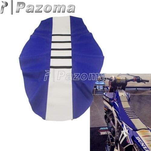 Universal Motocross Enduro Ribbed Seat Cover Traction Gripper for TE/FE/TC/FC Yamaha WR/TTR/YZ/YZF 250 450