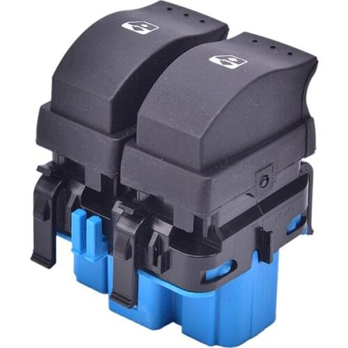 1pc black Electric Window Control Switch Electric Power Front Right Window Switch for Renault Window Switch Button Cover
