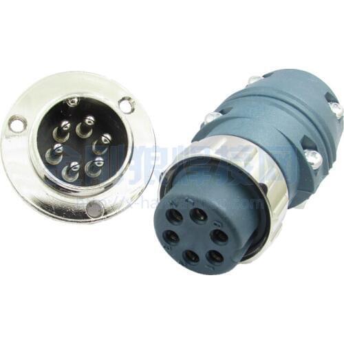 6-core Aviation Socket Plug Carbon Dioxide Gas Shielded Welder Control Line
