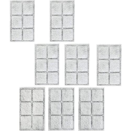8Pcs Pet Fountain Filters Replacement for Drinkwell Automatic Pet Fountain Cat Water Fountain Dog Water Dispenser