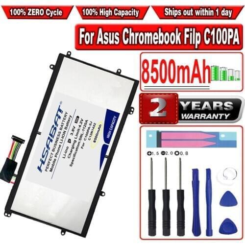 HSABAT 8500mAh C12N1432 Battery for Asus Chromebook Filp C100PA C100PA-3J C100PA-DB01 C100PA-DB02