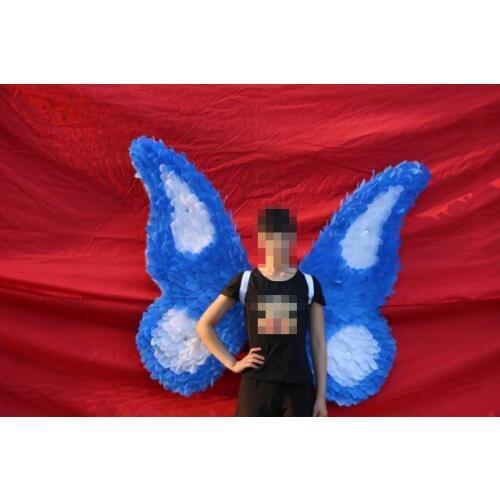 Angel Feathered wings t-stage show Angel clothing halloween costume Goose wedding prop party costplay decoration