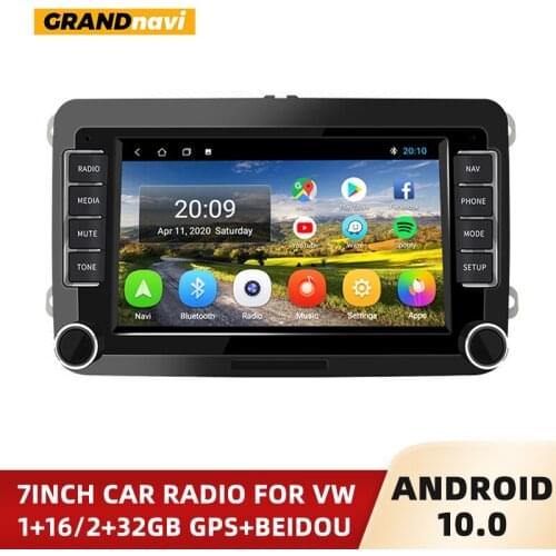 Android car radio for Volkswagen/Volkswagen/Golf/Passat/Touran/Skoda/Octavia/Polo/Seat Car Radio 2din Car Multimedia Player GPS