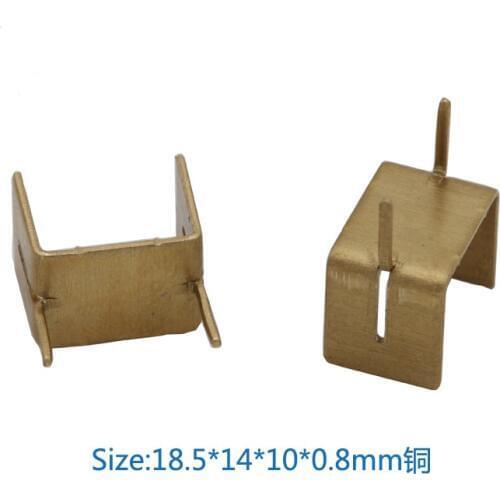 5pcs DIP8 radiator Chip IC Copper fin heatsink TO220 263 252 277 Synchronous rectifier heat dissipation 1045 Power supply cool