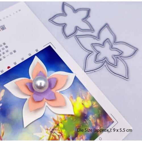 Flower Metal Cutting Dies Scrapbooking Embossing Folders for DIY Album Card Making Craft Stencil Greeting Photo Paper