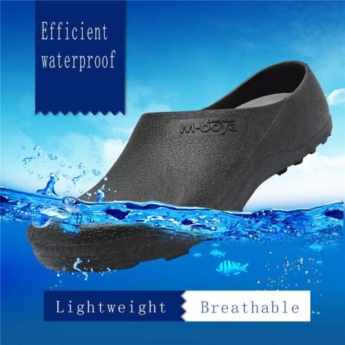 Kitchen Chef Shoes Slip On Waterproof Oil-Proof Hotel Restaurant Work Shoes Resistant Non-slip Shoes Safety Clog For Cook Master