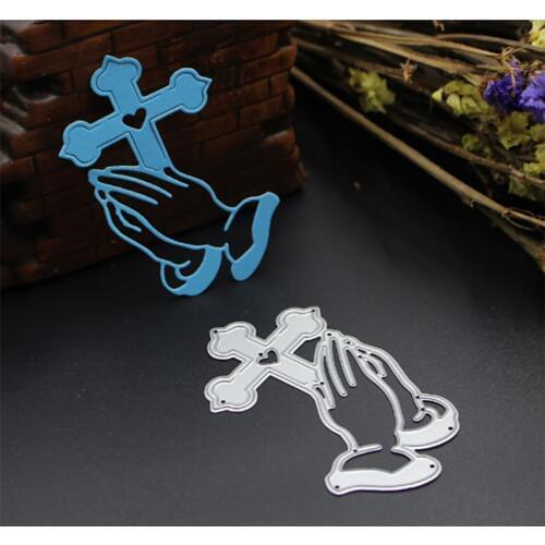 AZSG cross Metal Cutting Dies for Scrapbooking Photo Album Embossing DIY Paper Cards Making Decorative Stencil Craft