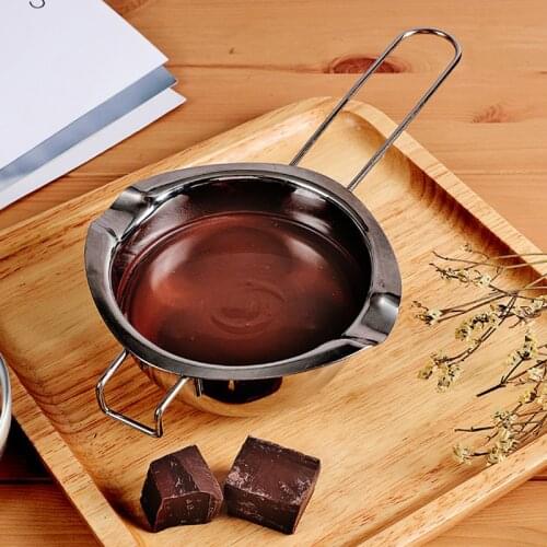 Stainless Steel Electric Melting Pot Small Butter Cheese Heated Bowl Melting Furnace Milk Pot Household Baking Tools DIY Tool