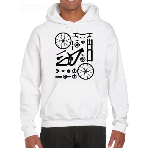 2019 New Men Hot Sale Fashion Downhill Enduro Mtb Mountain Biker Build Standard Unisex Hoodies Sweatshirts