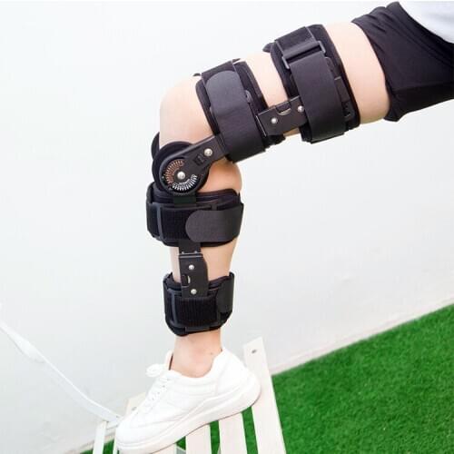 New Adjustable Leg Fixing Brace Hip Knee Ankle Foot Fixing Brace Protective Gear