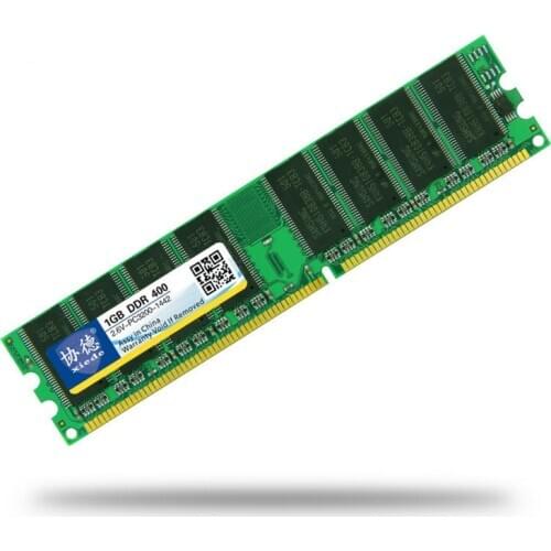 Brand xiede Memory Ram DDR 400Mhz 400 333MHz 266MHz 1GB 512MB for Desktop Memoria PC-3200/2700/2100 Compatible DDR1 1GB RAMs