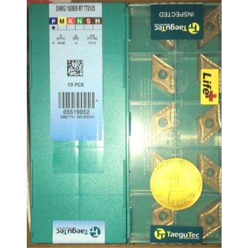10pcs blade carbide insert DNMG150604MT TT8125 DNMG150608MT TT8125 free shipping