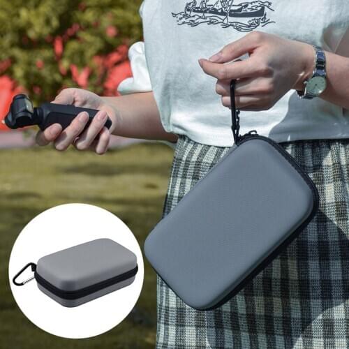 Portable Mini Storage Bag Carrying Case for DJI Pocket 2 Shock-proof Water-proof Box Handbag Handheld Gimbal Camera Accessories
