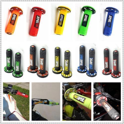 Handle Grip Motorcycle Dirt Pit Bike Rubber Gel Hand Grips FOR Kawasaki NINJA 650R ER6F ER6N VERSYS (650cc) GTR1400 ZX11