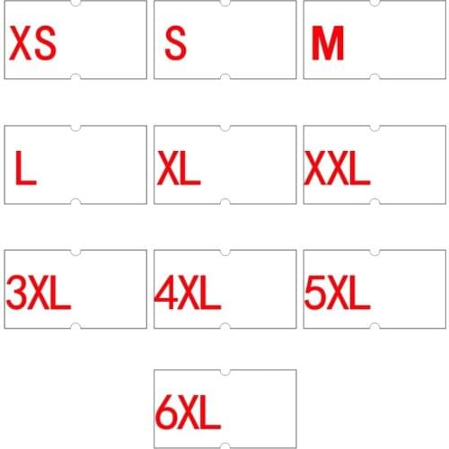 10 Rolls Price Tag Label Sticker Rolls for Pricing Label for Shop Price Gun Label 22mm x 12mm