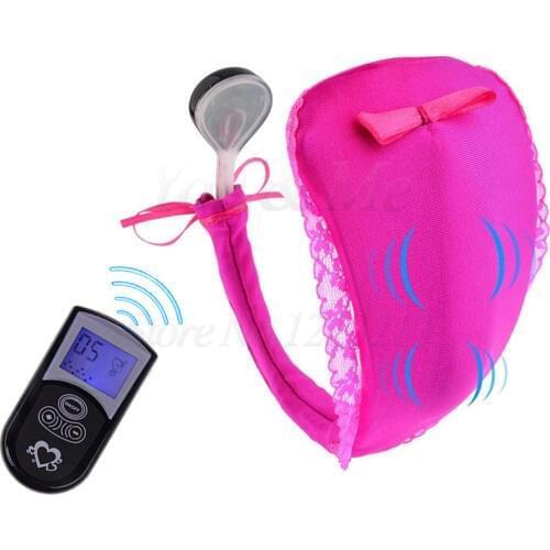 10 Speed Invisible Wearable C String Vibrating Panties Female Underwear Strapon Clitoral Stimulation Vibrators Sex Toy For Women