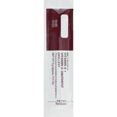 100pcs/lot Tattoo Recovery/Anti-Scar Cream Vitamin A+Vitamin D Ointment Top Tattoo Repairing Cream free Shipping