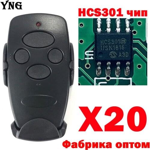 20 Pack Automatic Remote Control For Doorhan Gate For DOORHAN Transmitter 2/4 PRO 4 Buttons 433MHz