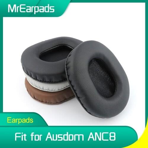 MrEarpads Earpads For Ausdom ANC8 Headphone Headband Rpalcement Ear Pads Earcushions