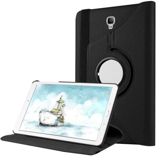 Cover For Samsung Galaxy Tab A 8.0 2017 A2S T380 T385 Case SM-T385 SM-T380 360 Degree Rotating PU Leather Flip Tablet Case Glass