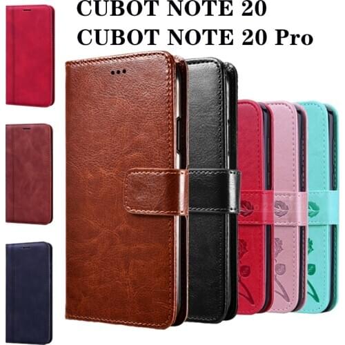 Phone Flip Case For CUBOT NOTE 20 Pro Premium PU Leather 3D Pattern Case ForCUBOT NOTE 20 Wallet Cover Funda Cases