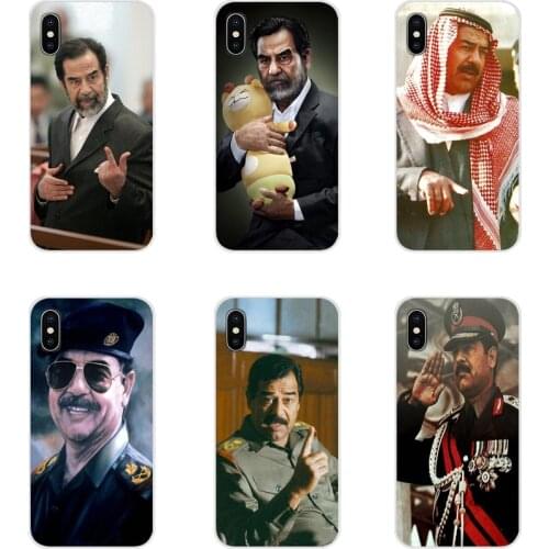 Saddam Hussein Iraq Arabic Mobile Phone Shell Cover For Huawei G7 G8 P8 P9 P10 P20 P30 Lite Mini Pro P Smart Plus 2017 2018 2019