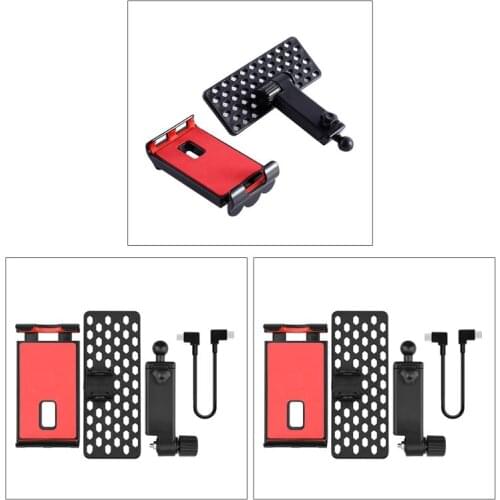 Tablet Stand Holder with USB/Type-c Data Cable for Mavic Air 2 Remote Control BX0E