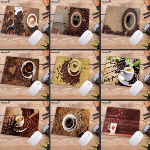 Mairuige Big Promotions For Russia country Beautiful Anime Coffee Beans Gamer Speed Mice Rubber Mousepad Size for 180*220*2mm