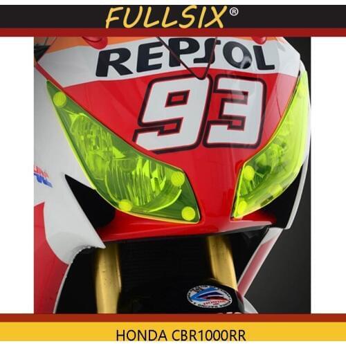 New motorcycle safety acrylic front lamp cover protection accessories suitable for HONDA CBR1000RR cbr1000rr 2012-2016