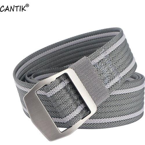 CANTIK 2020 New Design All-in-one Tactics Pure Nylon Multi-color Belt Leisure Style Alloy Buckle Manufacturer Direct CBCA162