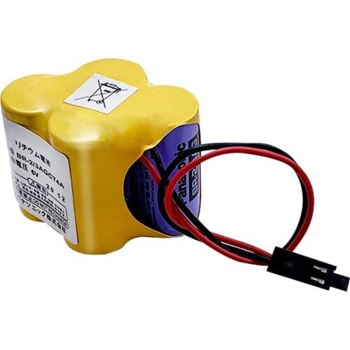 Durable Original BR-2/3AGCT4A CNC PLC Automation Robot Controllers A98L-0031-0025 Battery 6V Lithium Battery