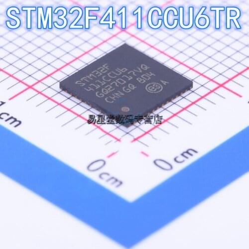 1PCS 100% new original authentic STM32F411CCU6TR QFN-48 32F411CCU6TR QFN48 32-bit microcontroller chip